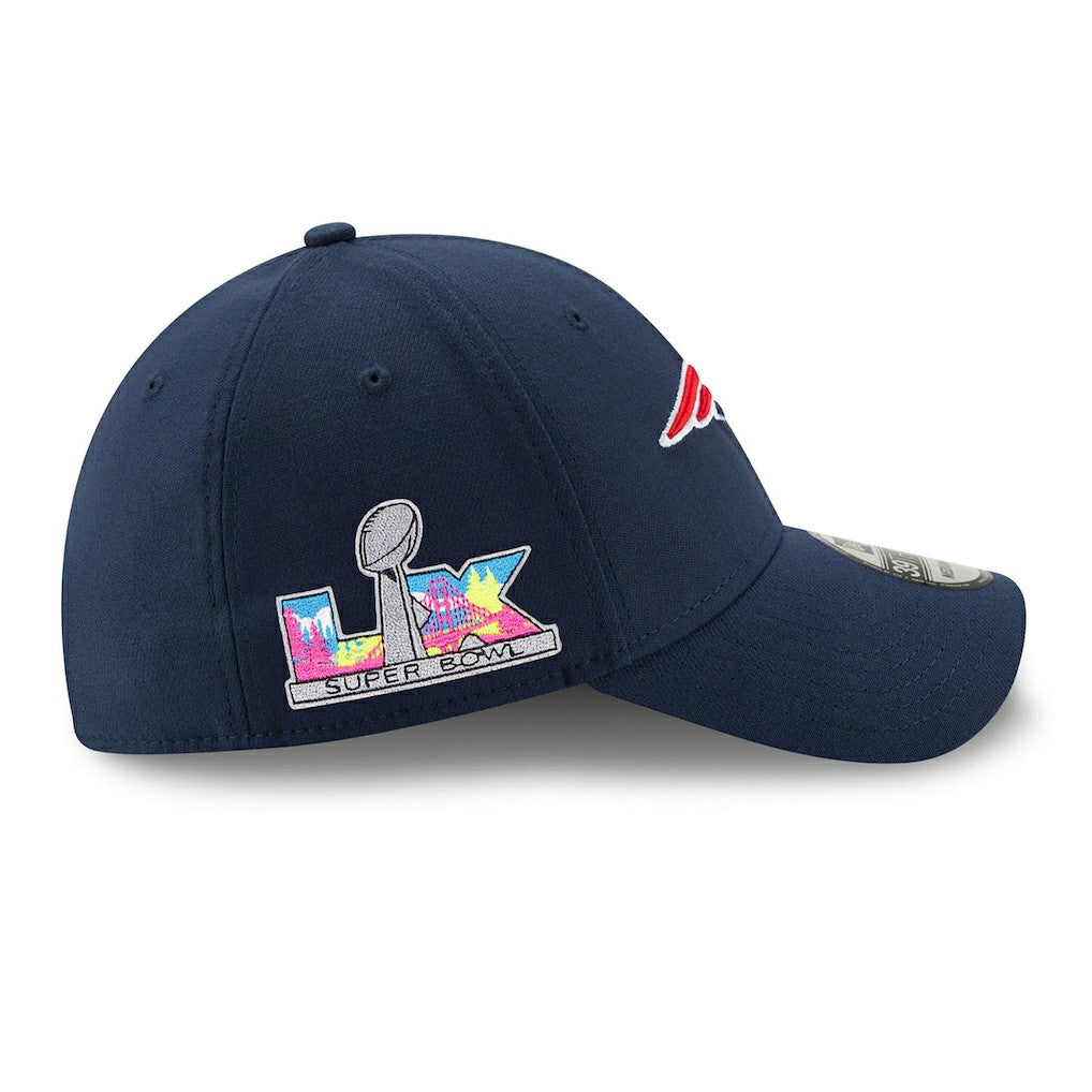 New England Patriots New Era Super Bowl LX 39THIRTY Flex Hat Navy - NFL
