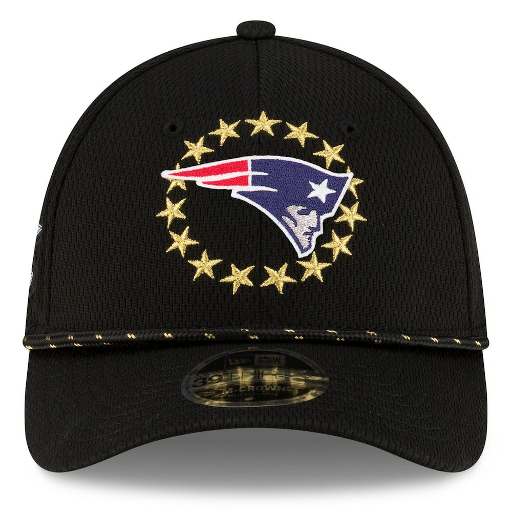New England Patriots New Era Super Bowl LX 39THIRTY M-Crown Rope Flex Hat Black - NFL