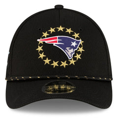 New England Patriots New Era Super Bowl LX 39THIRTY M-Crown Rope Flex Hat Black - NFL