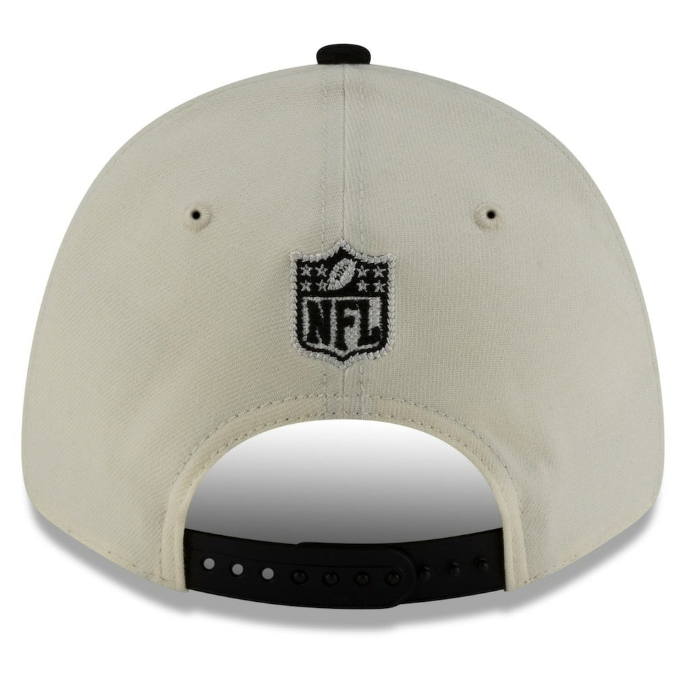 New England Patriots New Era Super Bowl LX 9FORTY Adjustable Hat Cream/Black - NFL