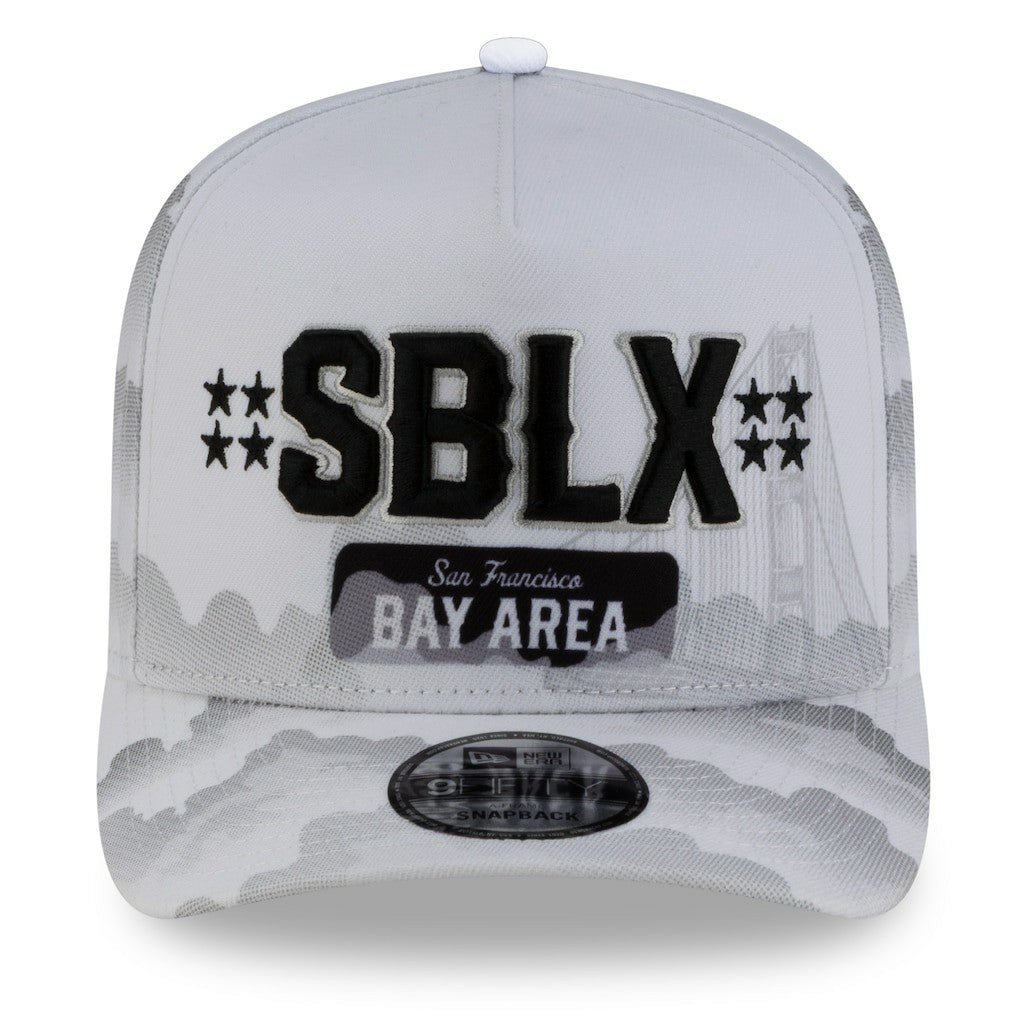 New England Patriots New Era Super Bowl LX Tarmac 9FIFTY Snapback Hat White - NFL