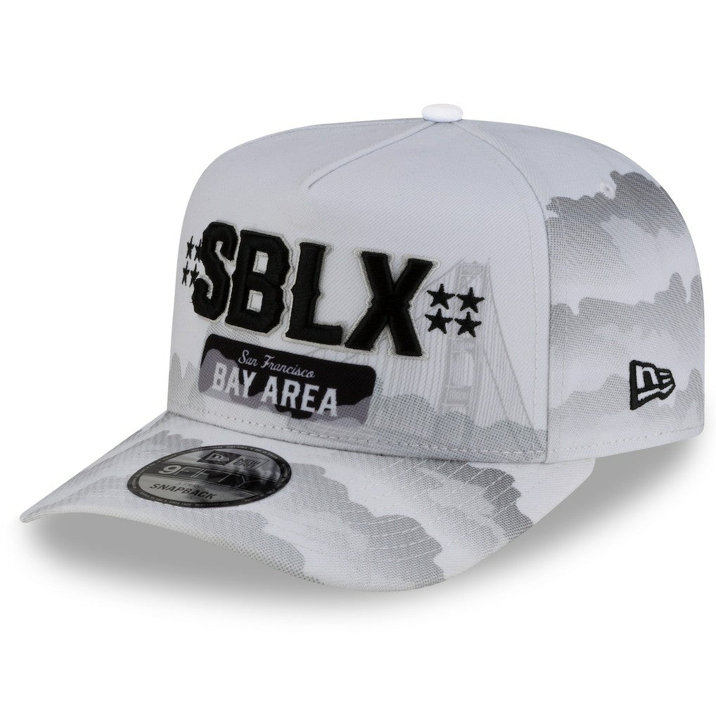 New England Patriots New Era Super Bowl LX Tarmac 9FIFTY Snapback Hat White - NFL