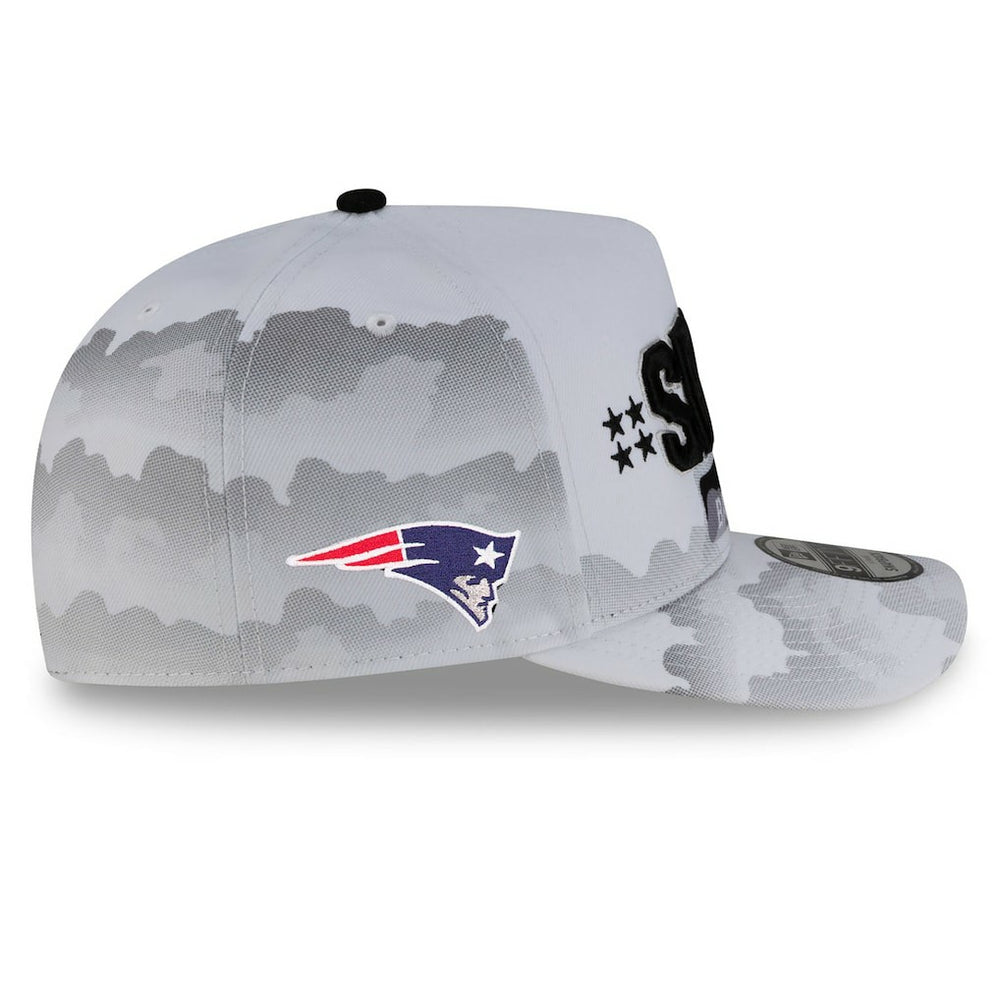 New England Patriots New Era Super Bowl LX Tarmac 9FIFTY Snapback Hat White - NFL