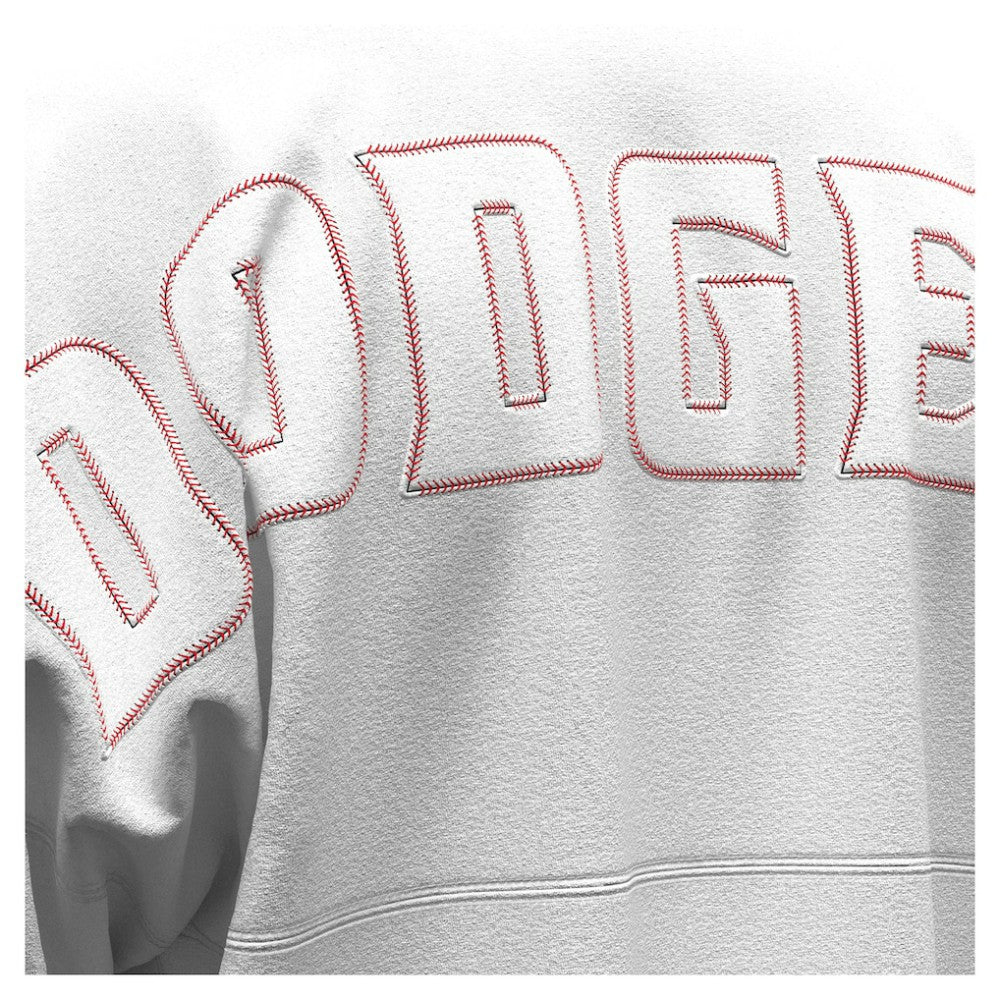 Los Angeles Dodgers Fanatics Women's Baseball Stitch Spirit Jersey Long Sleeve T-Shirt for sale