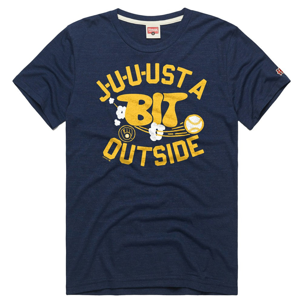 Milwaukee Brewers Homage Tri-Blend Hyperlocal T-Shirt for sale