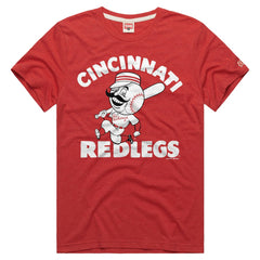 Cincinnati Reds Homage Tri-Blend Hyperlocal T-Shirt On Sale