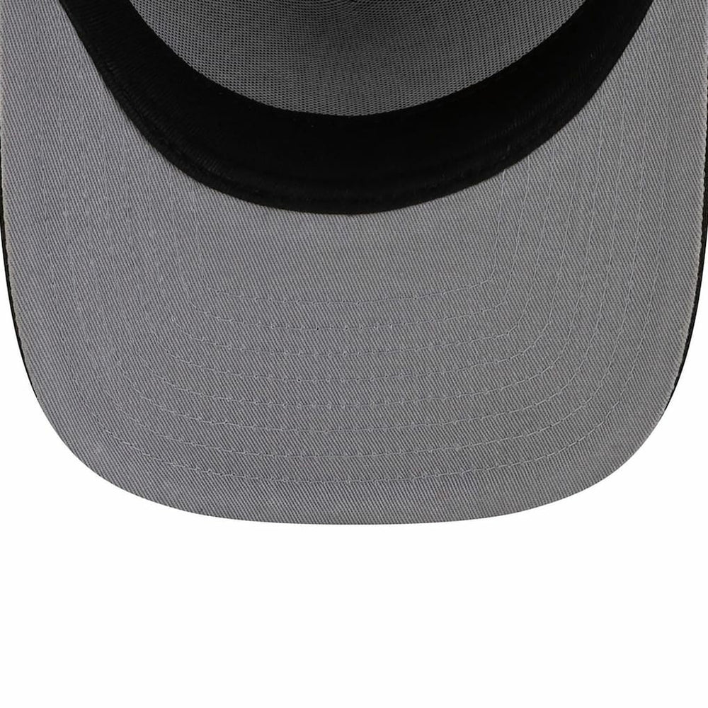 New England Patriots New Era 2025 AFC Champions Locker Room Trophy Collection A-Frame 9FIFTY Snapback Hat Black - NFL