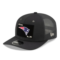 New England Patriots New Era Super Bowl LX Opening Night 9SEVENTY Adjustable Hat Charcoal - NFL