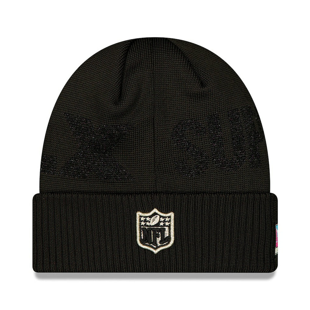 New England Patriots New Era Super Bowl LX Opening Night Cuffed Knit Hat Black - NFL