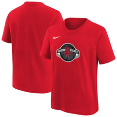 Nike - Houston Rockets Youth Team Essential Logo T-Shirt - Red