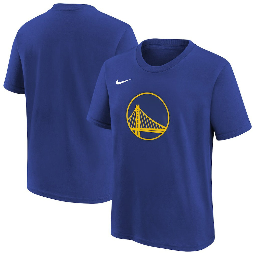 Nike - Golden State Warriors Youth Team Essential Logo T-Shirt - Royal