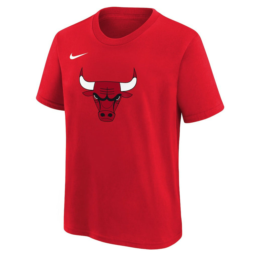 Nike - Chicago Bulls Youth Team Essential Logo T-Shirt - Red