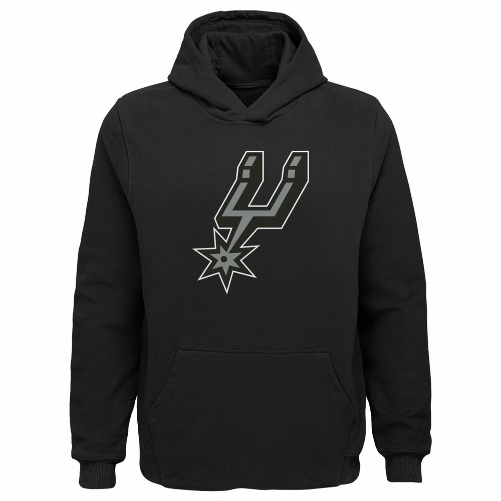 NBA - San Antonio Spurs Outerstuff Youth Primary Logo Pullover Hoodie - Black