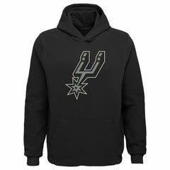 NBA - San Antonio Spurs Outerstuff Youth Primary Logo Pullover Hoodie - Black