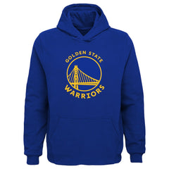 NBA - Golden State Warriors Outerstuff Youth Primary Logo Pullover Hoodie - Royal