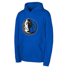 NBA - Dallas Mavericks Outerstuff Youth Primary Logo Pullover Hoodie - Royal