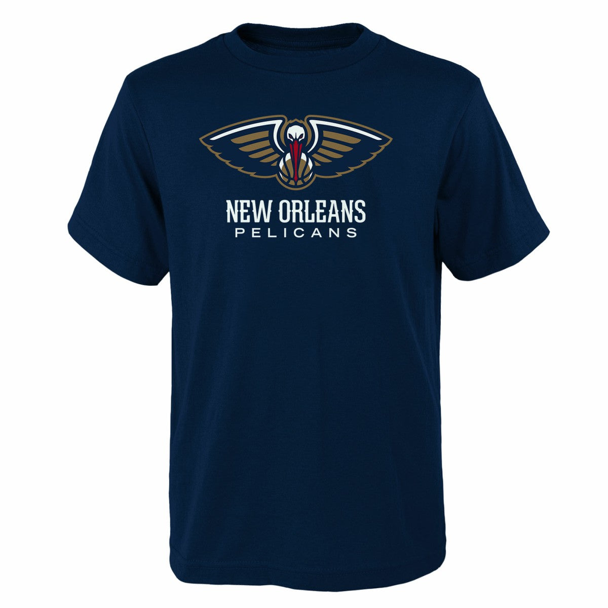 NBA - New Orleans Pelicans Outerstuff Youth Primary Logo T-Shirt - Navy