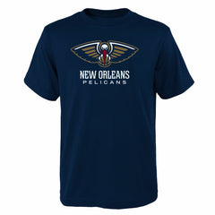 NBA - New Orleans Pelicans Outerstuff Youth Primary Logo T-Shirt - Navy