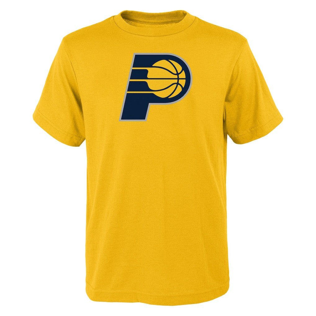 NBA - Indiana Pacers Outerstuff Youth Primary Logo T-Shirt - Yellow
