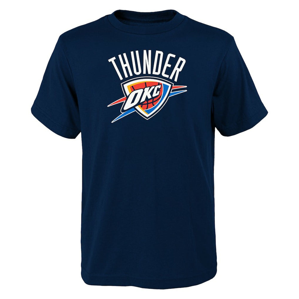 NBA - Oklahoma City Thunder Outerstuff Youth Primary Logo T-Shirt - Navy