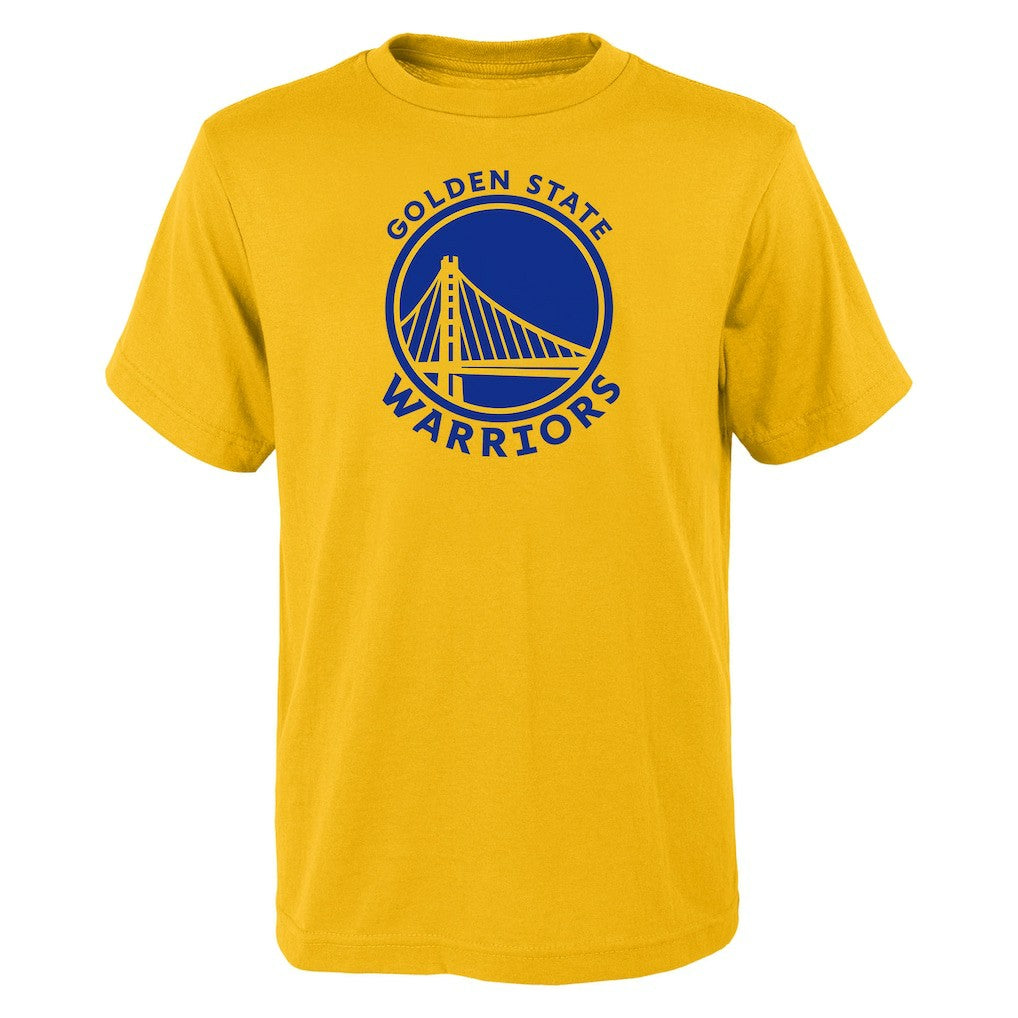 NBA - Golden State Warriors Outerstuff Youth Primary Logo T-Shirt - Yellow