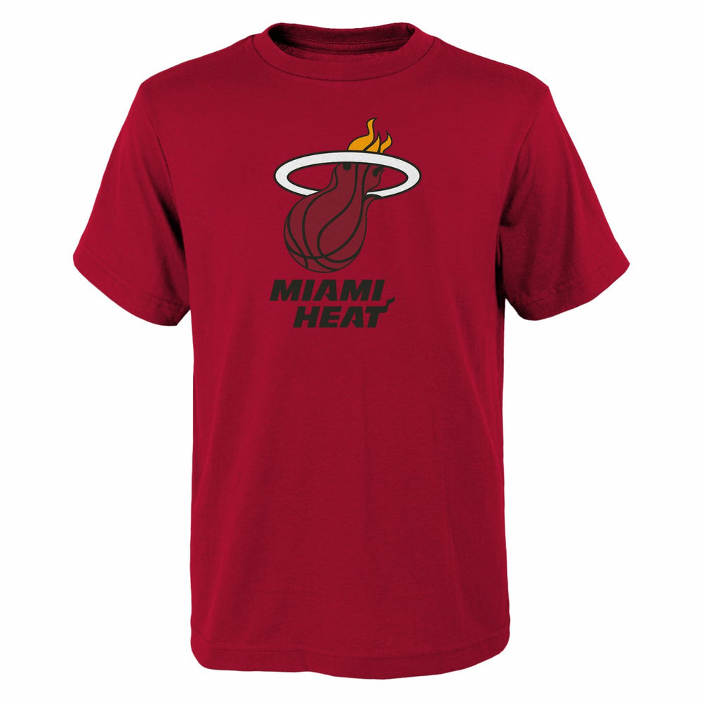 NBA - Miami Heat Outerstuff Youth Primary Logo T-Shirt - Red