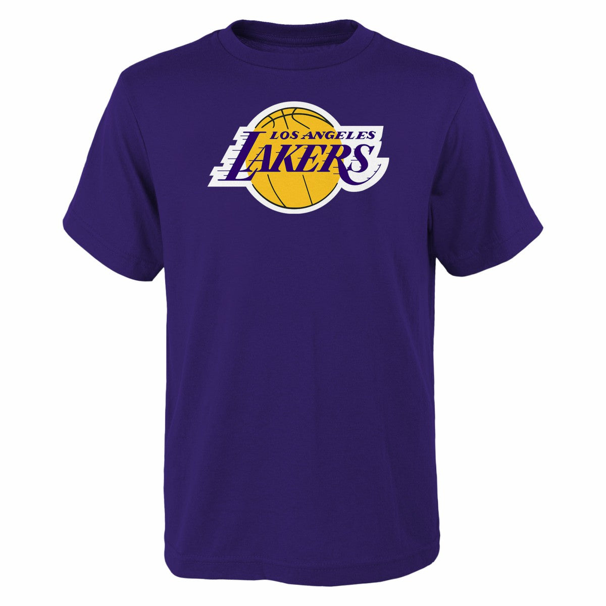 NBA - Los Angeles Lakers Outerstuff Youth Primary Logo T-Shirt - Purple