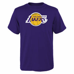 NBA - Los Angeles Lakers Outerstuff Youth Primary Logo T-Shirt - Purple