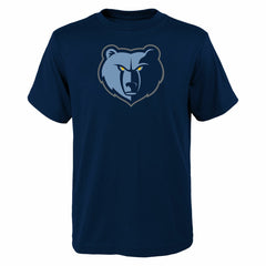 NBA - Memphis Grizzlies Outerstuff Youth Primary Logo T-Shirt - Navy