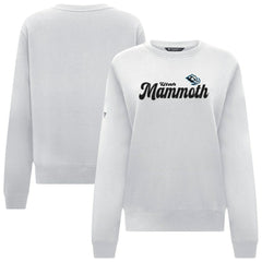 Utah Mammoth - Levelwear Women's Yvette Big Script Tri-Blend Sweatshirt White