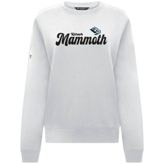 Utah Mammoth - Levelwear Women's Yvette Big Script Tri-Blend Sweatshirt White