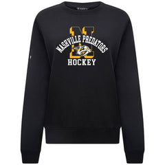 Nashville Predators - Levelwear Women's Yvette Limelight Big Letter Sweatshirt Black