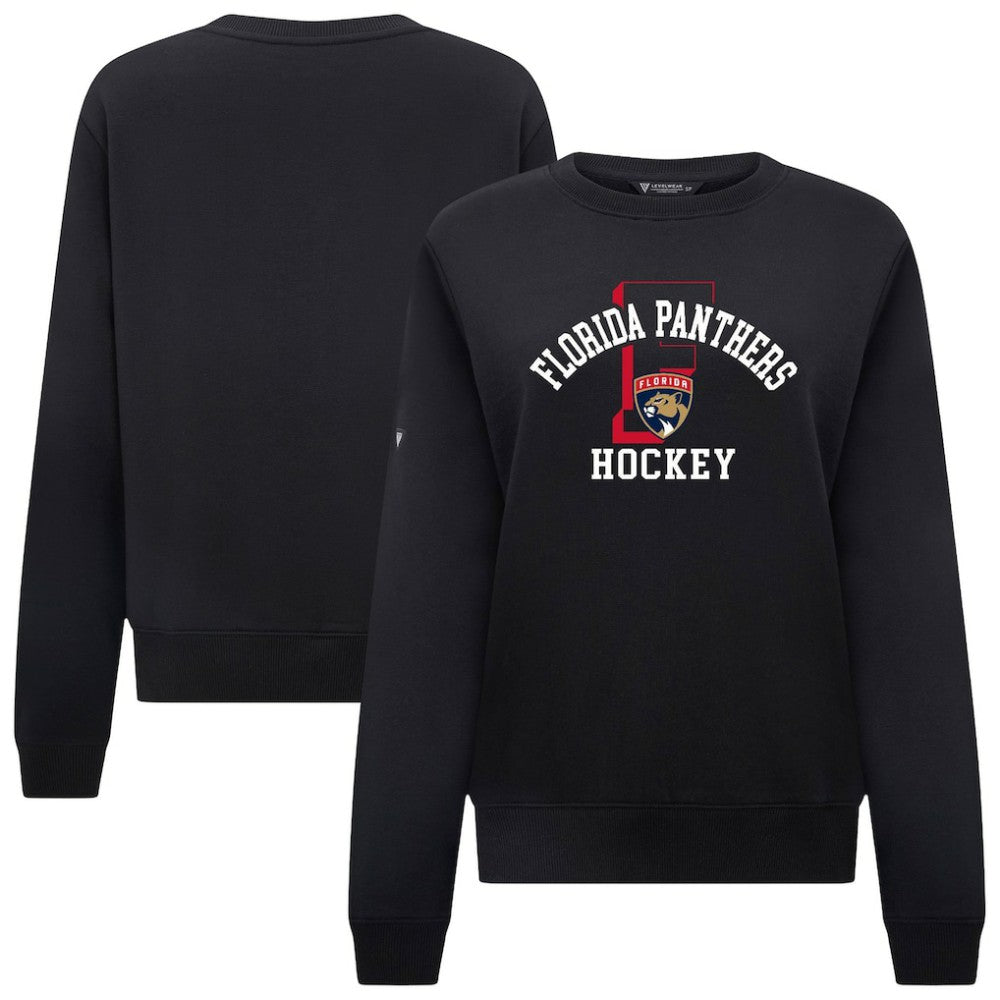 Florida Panthers - Levelwear Women's Yvette Limelight Big Letter Sweatshirt Black