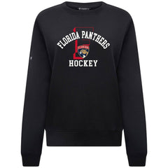 Florida Panthers - Levelwear Women's Yvette Limelight Big Letter Sweatshirt Black