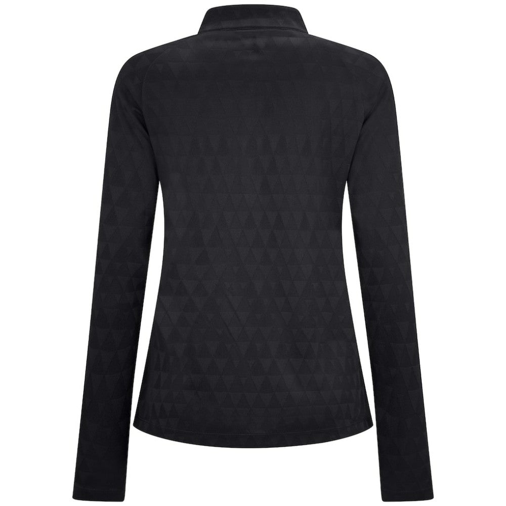 New Jersey Devils - Levelwear Women's Spike Raglan Quarter-Zip Top Black