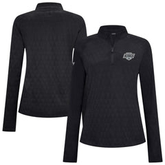 Los Angeles Kings - Levelwear Women's Spike Raglan Quarter-Zip Top Black