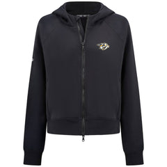 Nashville Predators - Levelwear Women's Judd Raglan Full-Zip Hoodie Black