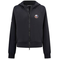 New York Islanders - Levelwear Women's Judd Raglan Full-Zip Hoodie Black