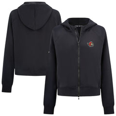 Ottawa Senators - Levelwear Women's Judd Raglan Full-Zip Hoodie Black
