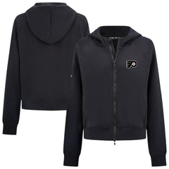 Philadelphia Flyers - Levelwear Women's Judd Raglan Full-Zip Hoodie Black