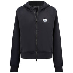 Toronto Maple Leafs - Levelwear Women's Judd Raglan Full-Zip Hoodie Black