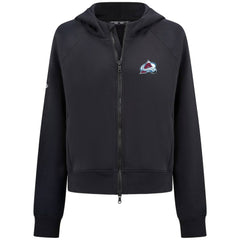 Colorado Avalanche - Levelwear Women's Judd Raglan Full-Zip Hoodie Black
