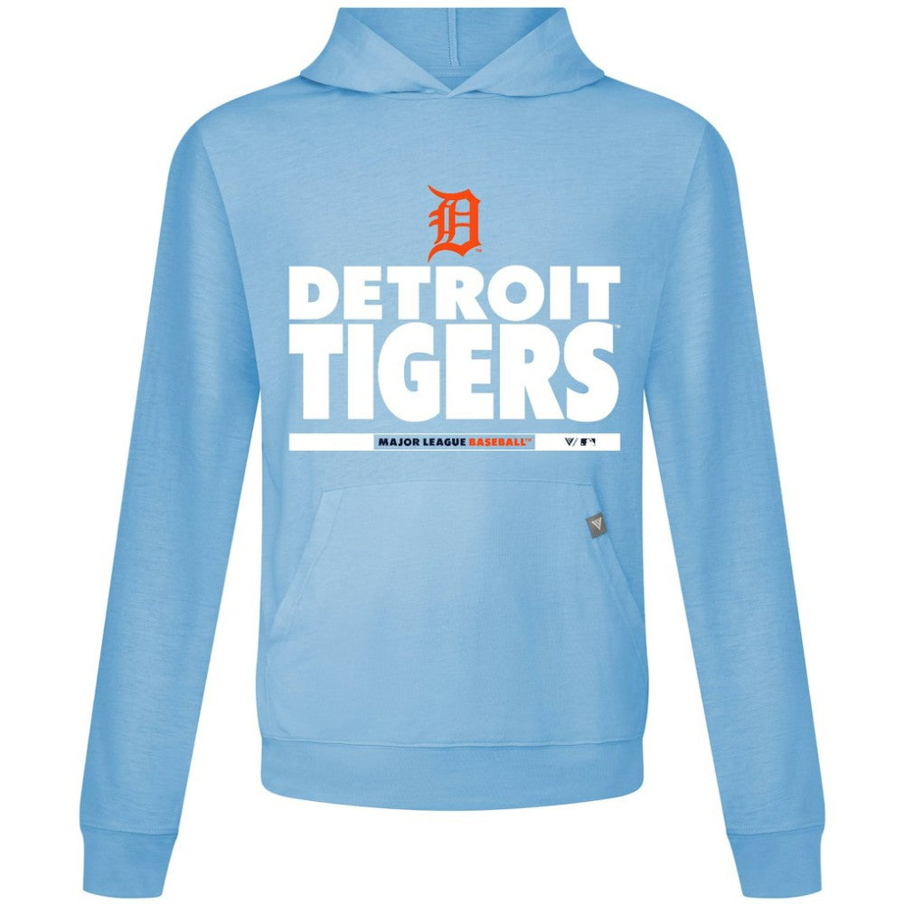 Detroit Tigers Levelwear Relay Center Stage Long Sleeve Hooded T-Shirt Near Me