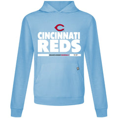 Cincinnati Reds Levelwear Relay Center Stage Long Sleeve Hooded T-Shirt discount