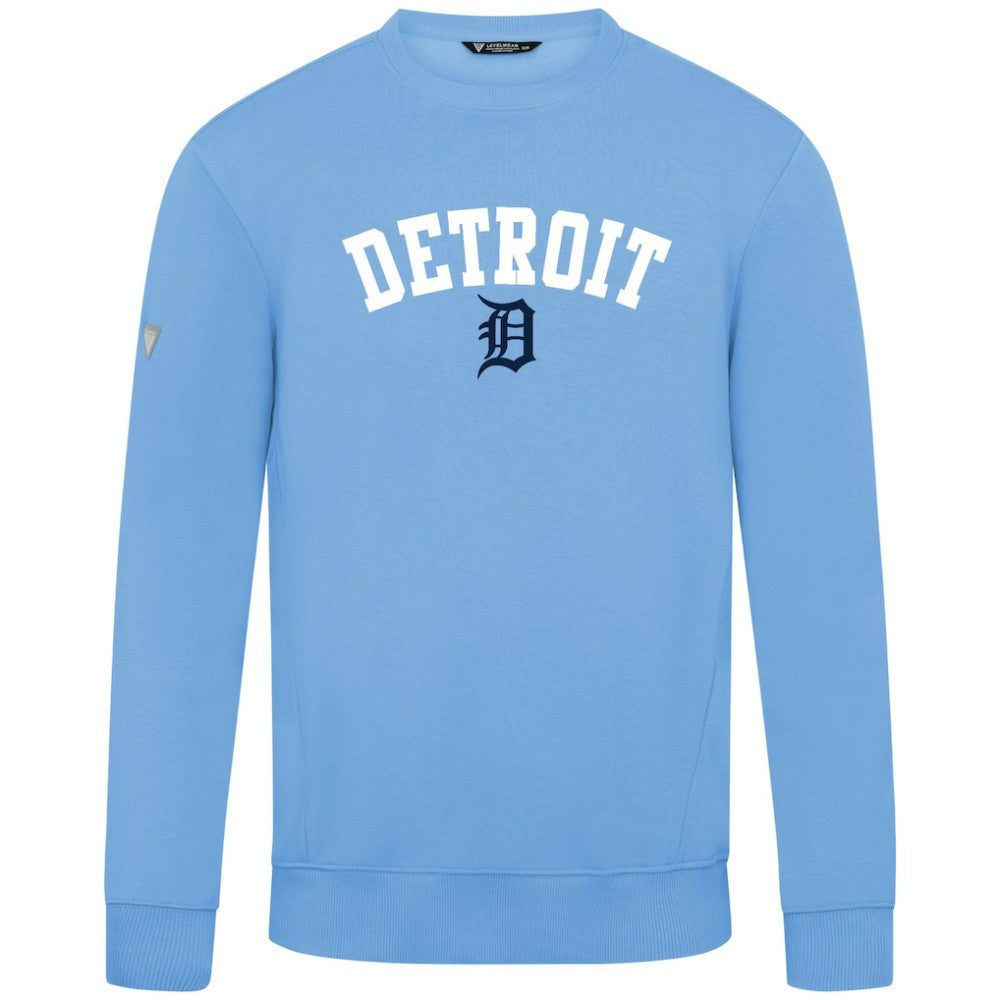 Detroit Tigers Levelwear Zane Felt Arch Pullover Sweatshirt Near Me