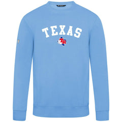 Texas Rangers Levelwear Zane Felt Arch Pullover Sweatshirt Lifestyle