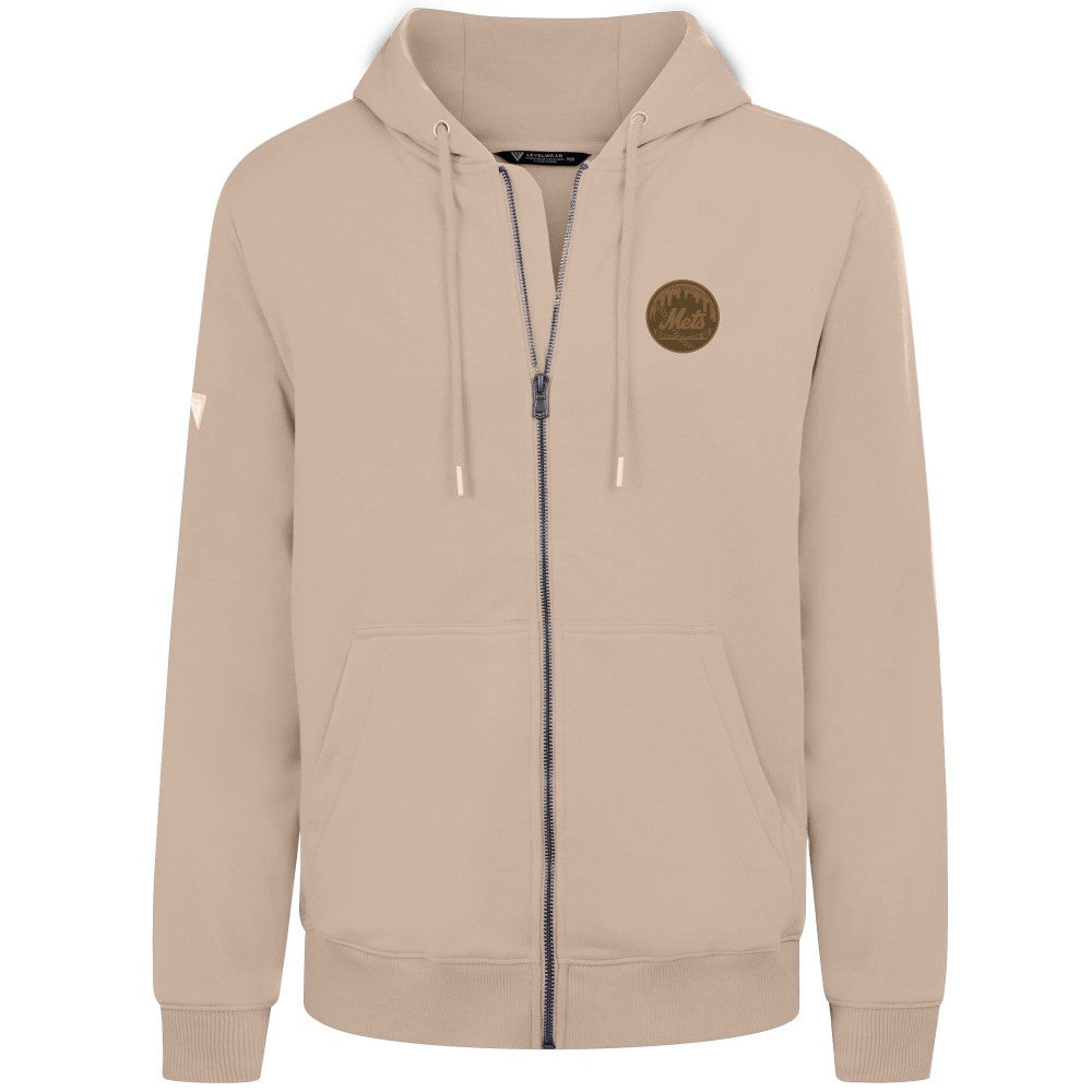 New York Mets Levelwear Podium Full-Zip Hoodie for sale