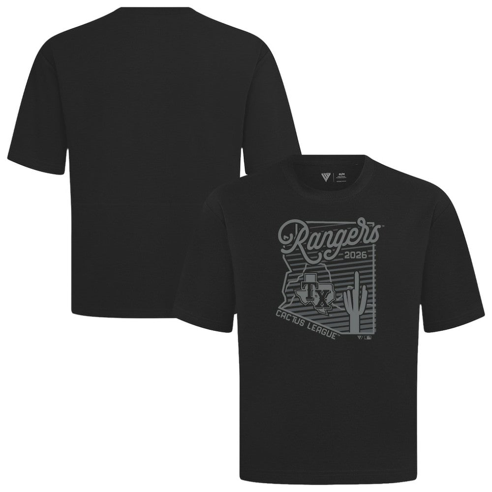Texas Rangers Levelwear Sunrise Luxe Signature Knit T-Shirt Clearance