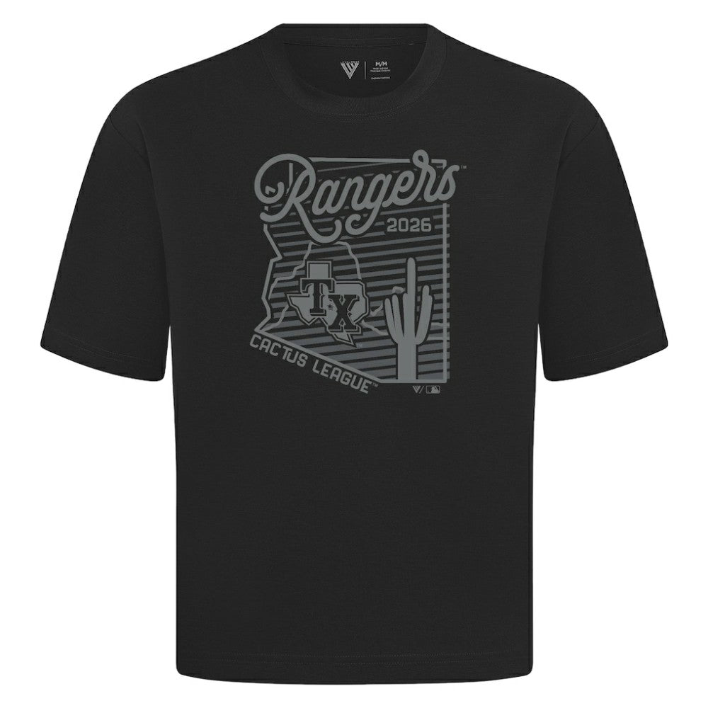 Texas Rangers Levelwear Sunrise Luxe Signature Knit T-Shirt Clearance