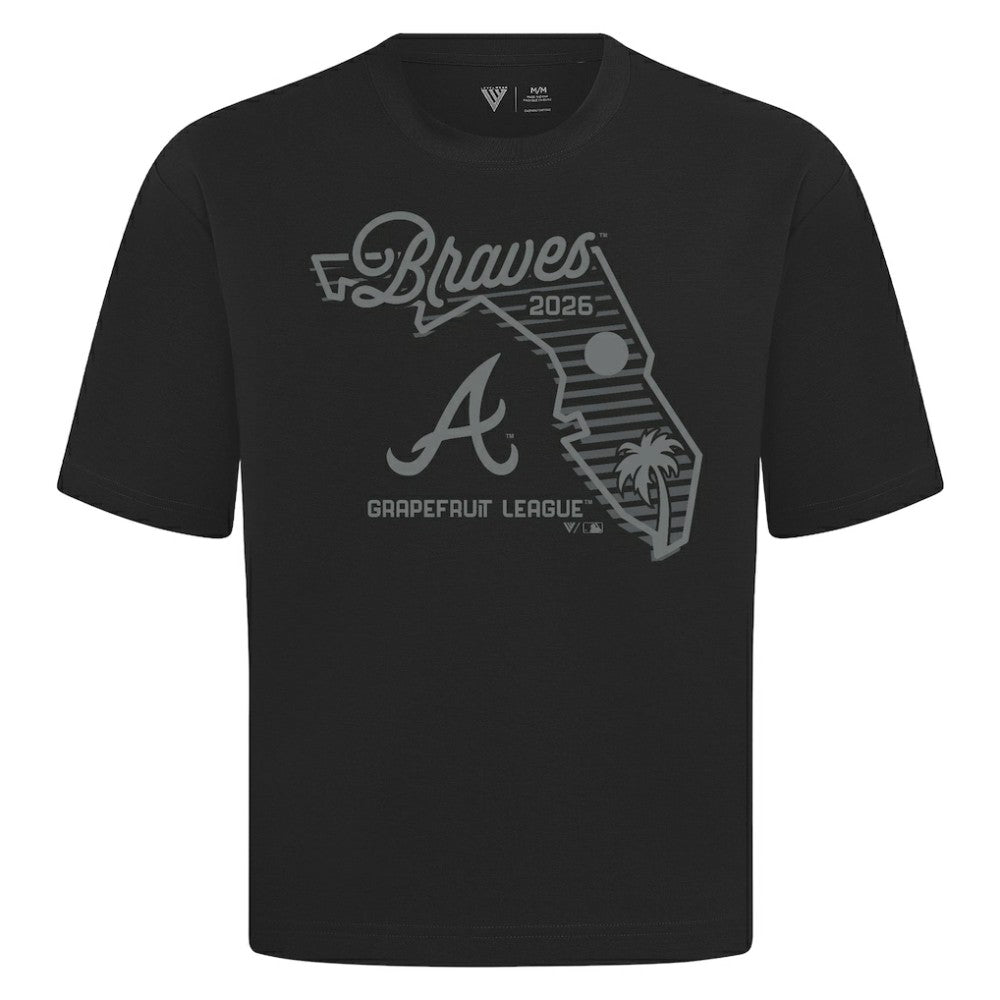 Atlanta Braves Levelwear Sunrise Luxe Signature Knit T-Shirt Near Me